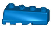 K'NEX Brick wedge right Blue