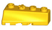 K'NEX Brick wedge right Yellow