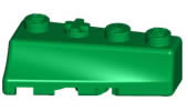 K'NEX Brick wedge right Green