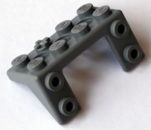 K'NEX Brick Shelf Dark grey