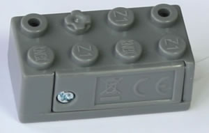 K'NEX Brick Light-up 2 x 4 Dark grey