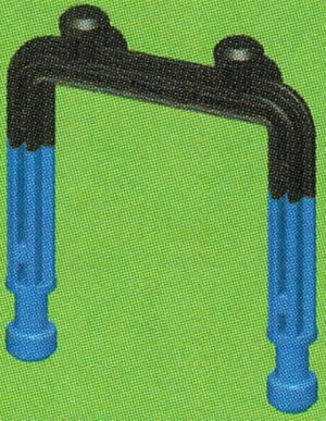 Kid K'NEX Leg section Black/Blue