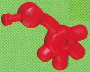 Kid K'NEX Arm (open hand) Red
