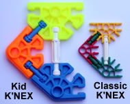 Kid K'NEX Rods & Connectors