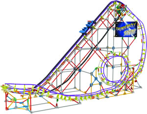 Connex roller coaster ball online