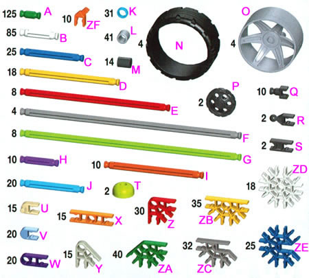 K'NEX 50-model building set