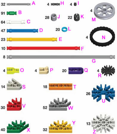 K'NEX 52-model building set