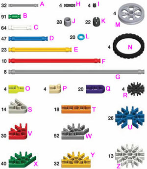 K'NEX 52-model building set