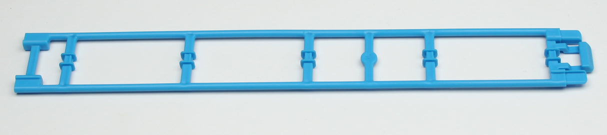 MICRO K'NEX Coaster Track 203mm straight Mid blue (8in.)