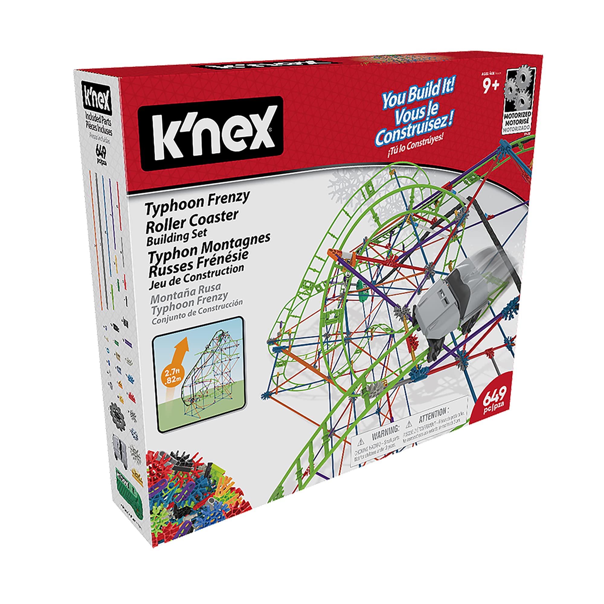 フィンランドトーイ　セット K'NEX Typhoon Frenzy 2 in 1 roller coaster | knexusergroup