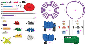 K'NEX Thunderbolt Strike coaster