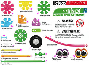 Kid K'NEX Models that Move set