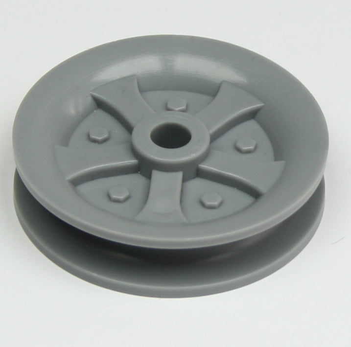 K'NEX Hub/Pulley Medium Grey