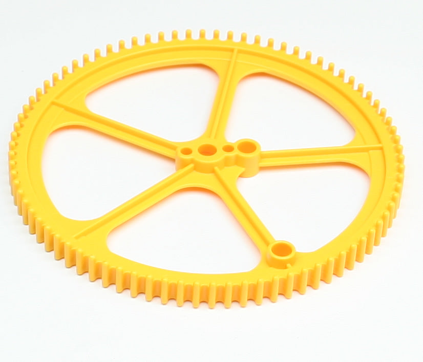 K'NEX Crown gear large Yellow | knexusergroup