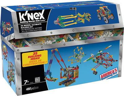 K'NEX 35-model building chest