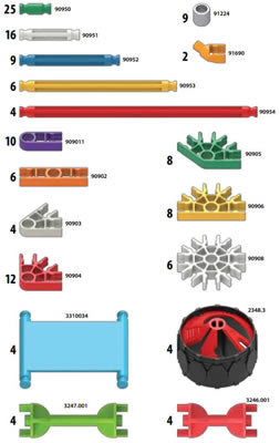 K'NEX Classics Beginner set 141pc 40-model