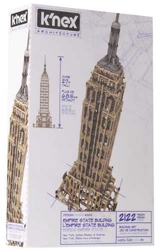 K'NEX Architecture - Empire State Building | knexusergroup