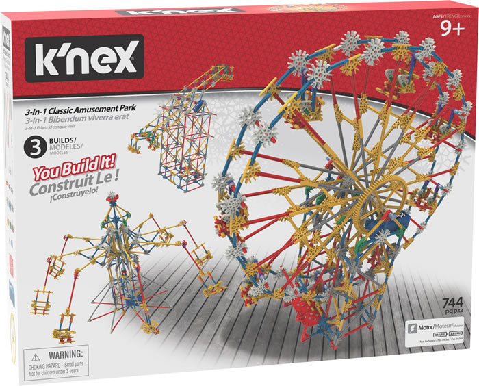 K'NEX 3-in-1 Classic Amusement Park | knexusergroup