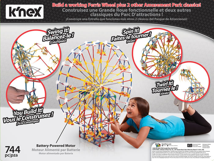 K'NEX 3-in-1 Classic Amusement Park