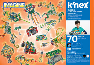 K'NEX Classic Constructions 70-model building set