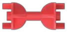 K'NEX Sidebar 43mm Red