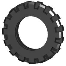 K'NEX Tyre Large Plastic