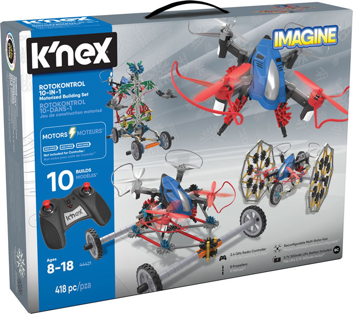 K'NEX Rotokontrol 10-in-1 building set