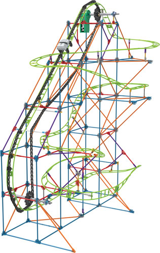 K'NEX Typhoon Frenzy 2 in 1 roller coaster | knexusergroup