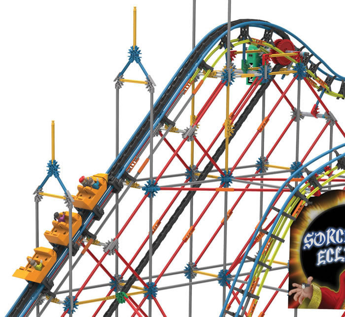 K'NEX Sorcerer's Eclipse coaster