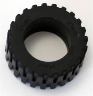 K'NEX Tyre 30mm Black (1.2in.)