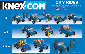 K'NEX City Rides 10-model building set