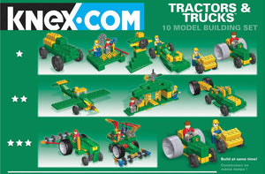 K'NEX Tractors and Trucks 10-model building set