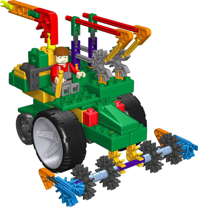 K'NEX Tractors and Trucks 10-model building set