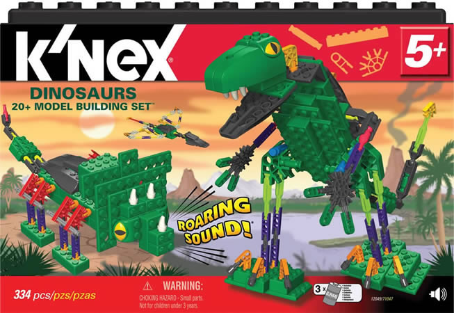 K'NEX Dinosaur 20+ Model Building Set | knexusergroup