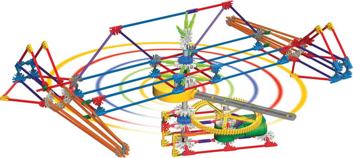 K'NEX Light-up Ferris wheel