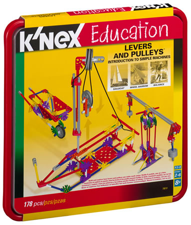 K'NEX Intro.to Simple Machines: Levers & Pulleys set