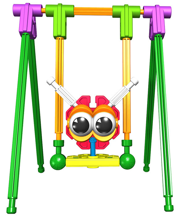 Kid K'NEX Models that Move set