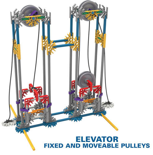 K'NEX Building simple machines class set