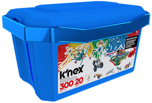 K'NEX Classics Building Fun Tub 300pc 20-model