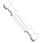 Kid K'NEX Rod 55mm White (2.1in.)