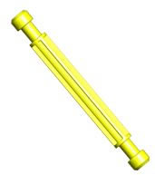 Kid K'NEX Rod 92mm Yellow (3.6in.)