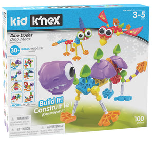 Kid K'NEX Dino Dudes Building Set