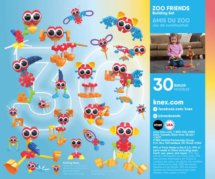 Kid K'NEX Zoo Friends Building set | knexusergroup