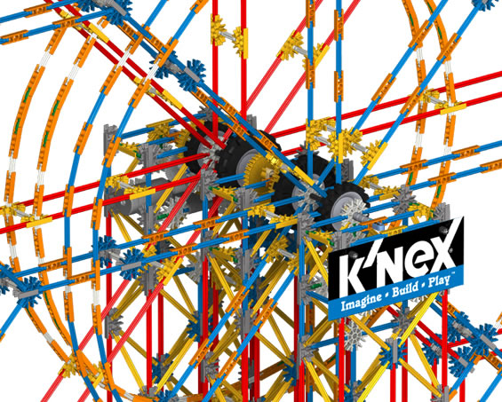 K'NEX 6 Foot Double Ferris Wheel set