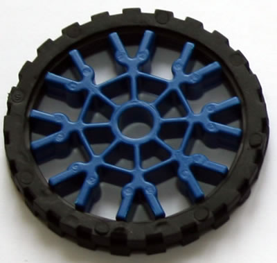 K'NEX Wheel 43mm Blue