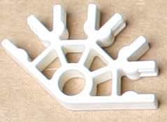 K'NEX Connector 4-way White