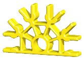 K'NEX Connector 5-way Light yellow