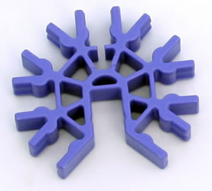 K'NEX Connector 7-way 3D Lilac