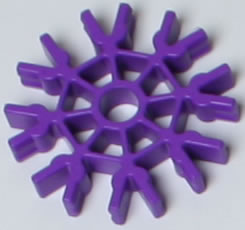 K'NEX Connector 8-way Purple