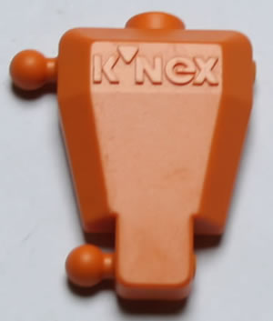 K'NEXMAN Torso half Orange